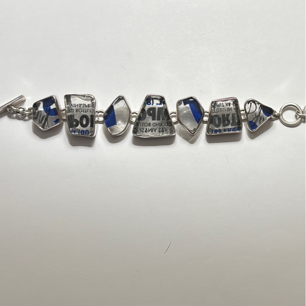 Absolute Vodka Sterling Silver Bracelet